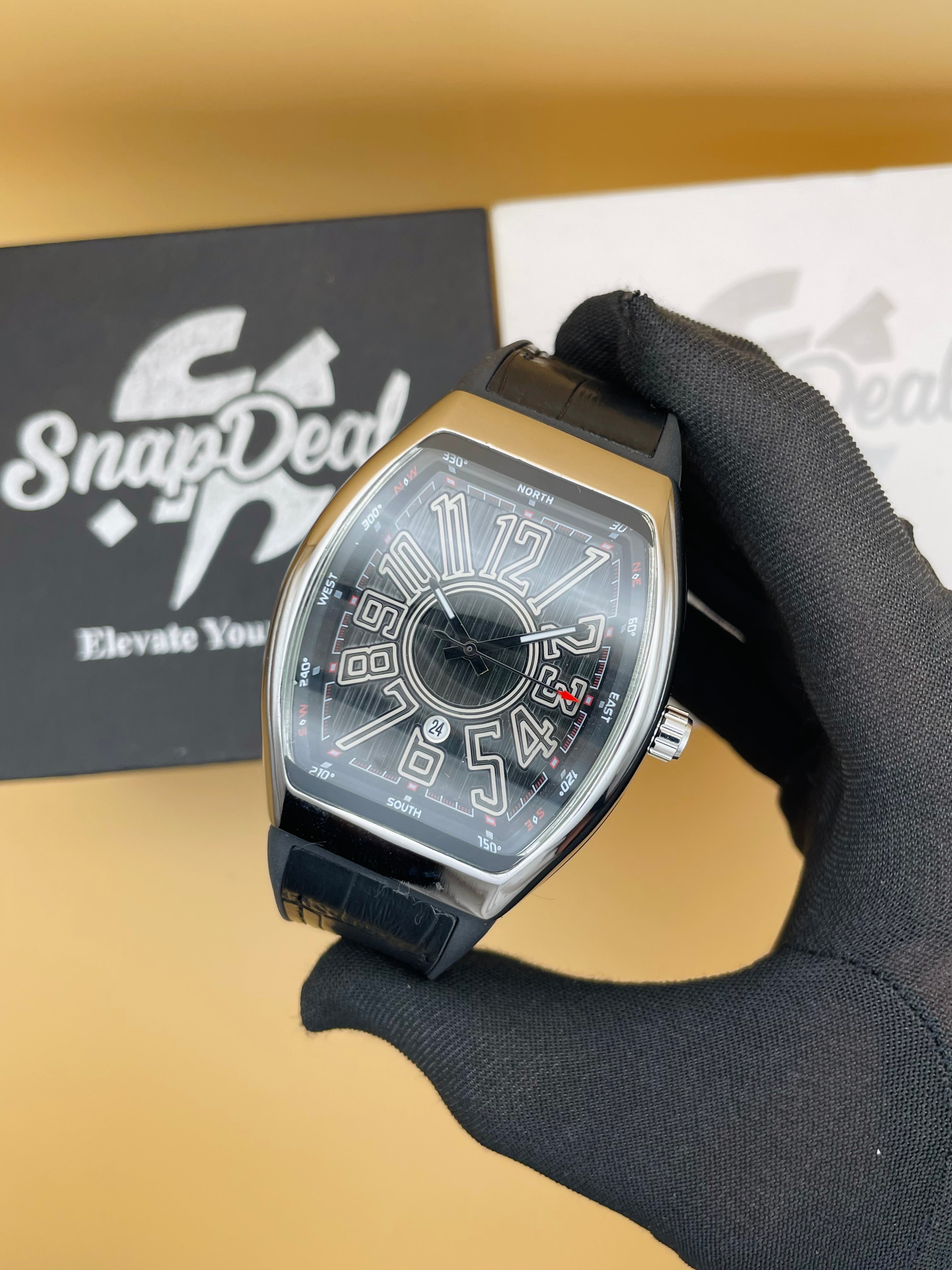 Premium F-M Black Strap
