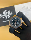 Premium Minimal Gold Black Yacht Master Oyster Watch