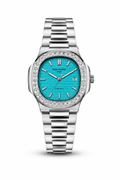 Patek Philippe Geneve Silver with (tiffany Dial)